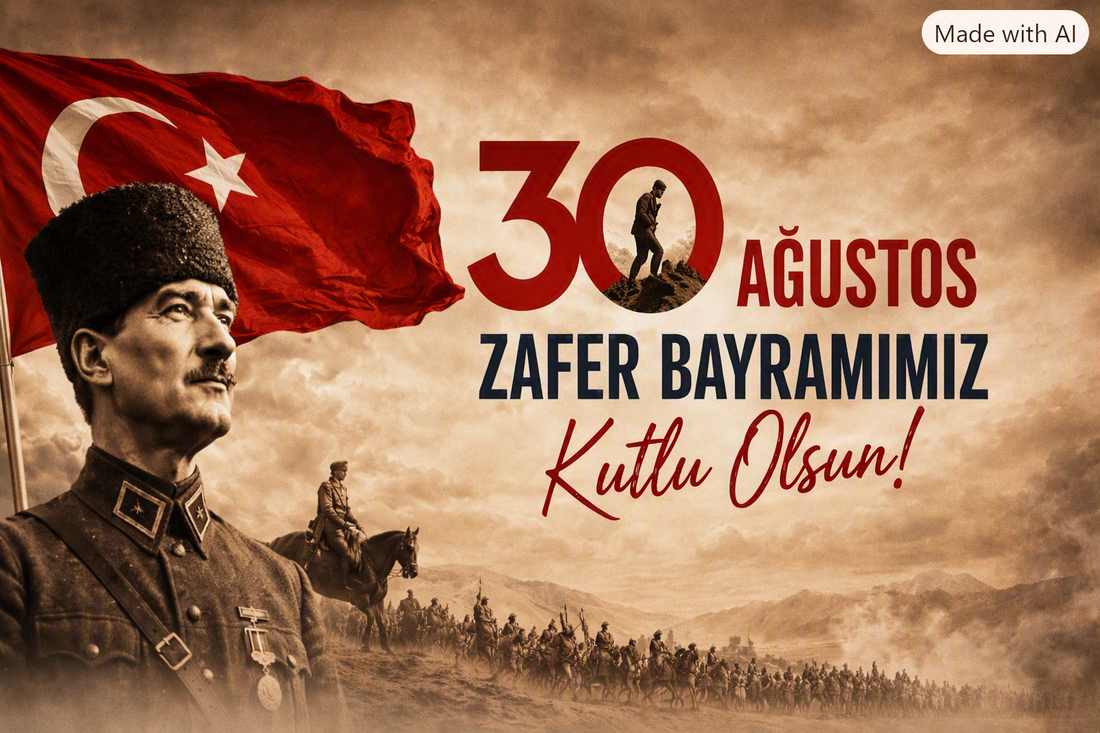 30 Ağustos Zafer Bayramımız Kutlu Olsun!